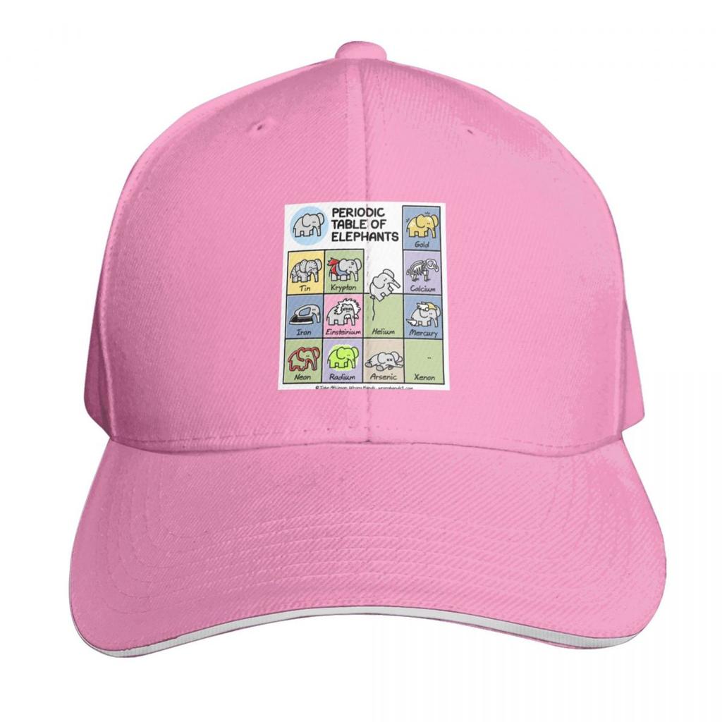 Periodic Table of Elephants Baseball Cap fishing caps Unisex tactical cap funny hat Golf Women Unisexs