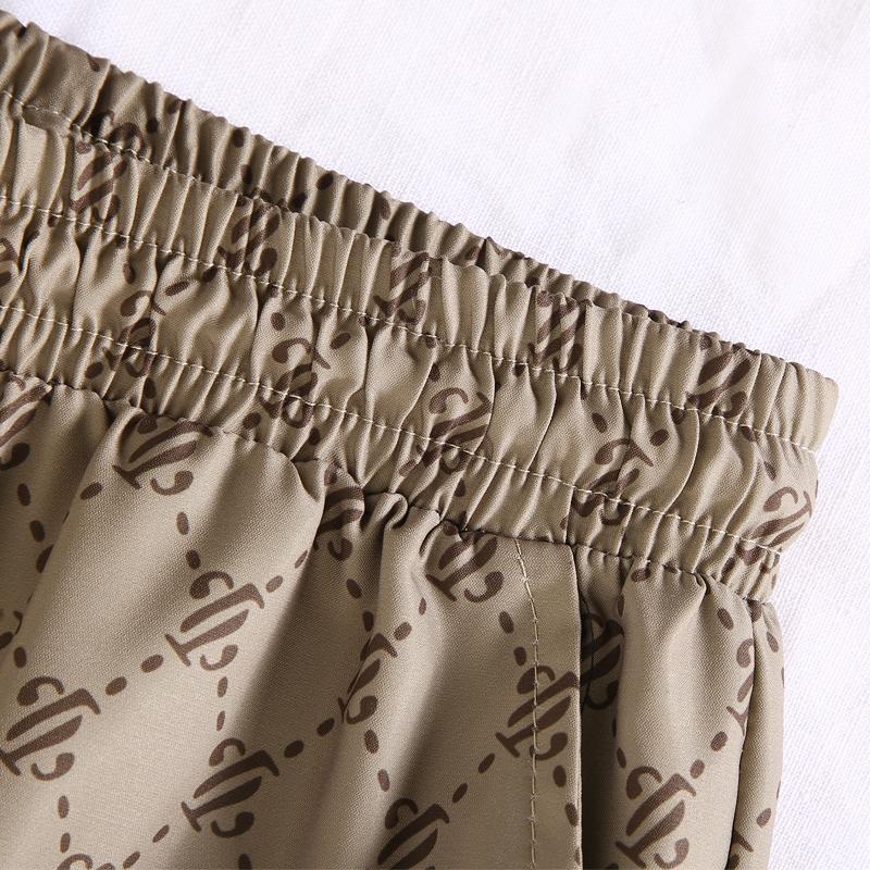 Summer Casual Shorts for Men Clothes Fashion Elastic Waist Men's Shorts