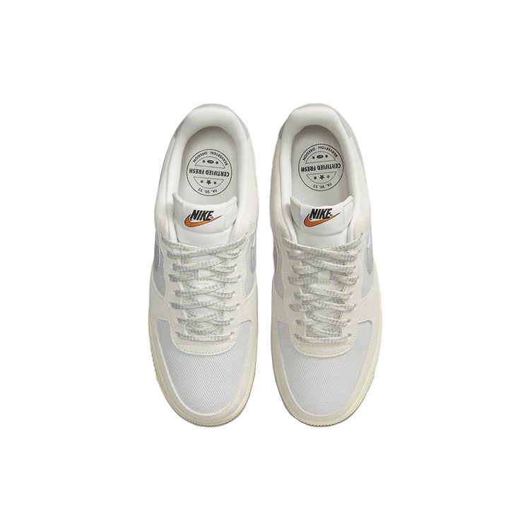 Nike Air Force 1 07 LV8 Certified Fresh - Photon Dust Sneakers da Uomo Bianco Vela Grigio Fumo Chiaro DO9801-100
