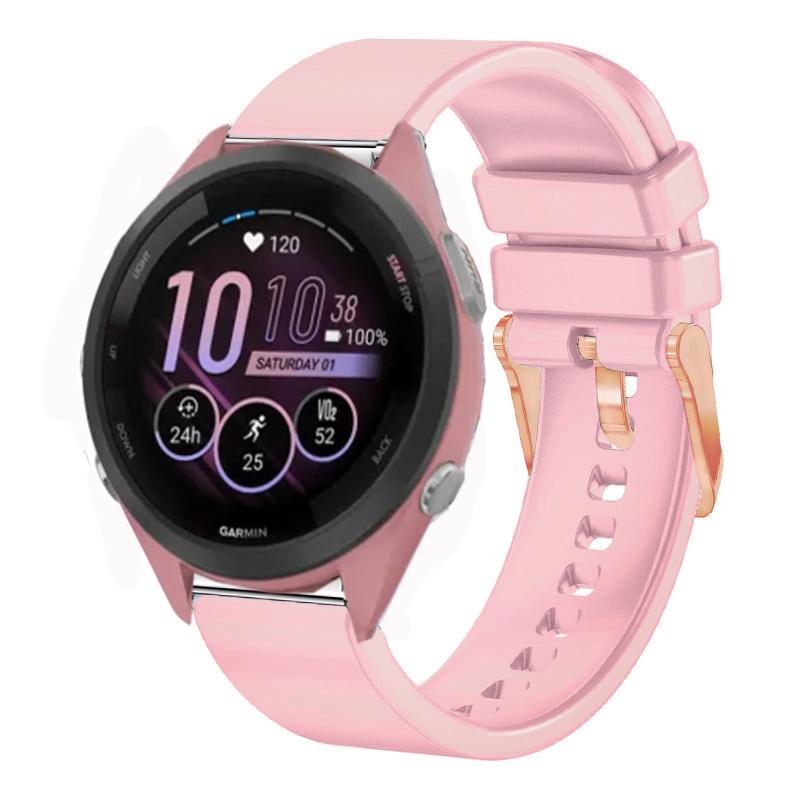 18mm Straps For Garmin Vivoactive 4S Wristband For Garmin Venu 2S 3S Silicone Band For Huawei Watch GT5 GT4 41mm Bracelet Correa
