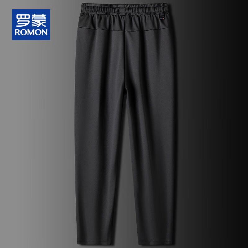 ROMON Men's Spring/Autumn Straight Leg Casual Pants