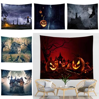 Halloween Wall Hanging Gothic Home Decor Tapestry Wall Witchcraft Supplies Dorm Tapestry Wall Hanging