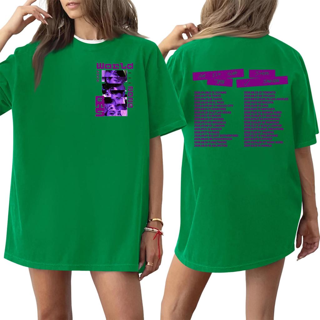 Adult and Kids Casual Letter Print Short Sleeve T-Shirt for Family Matching Everyday Wear