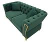 Sofa Emy Green With Cushionscm 162X83X76