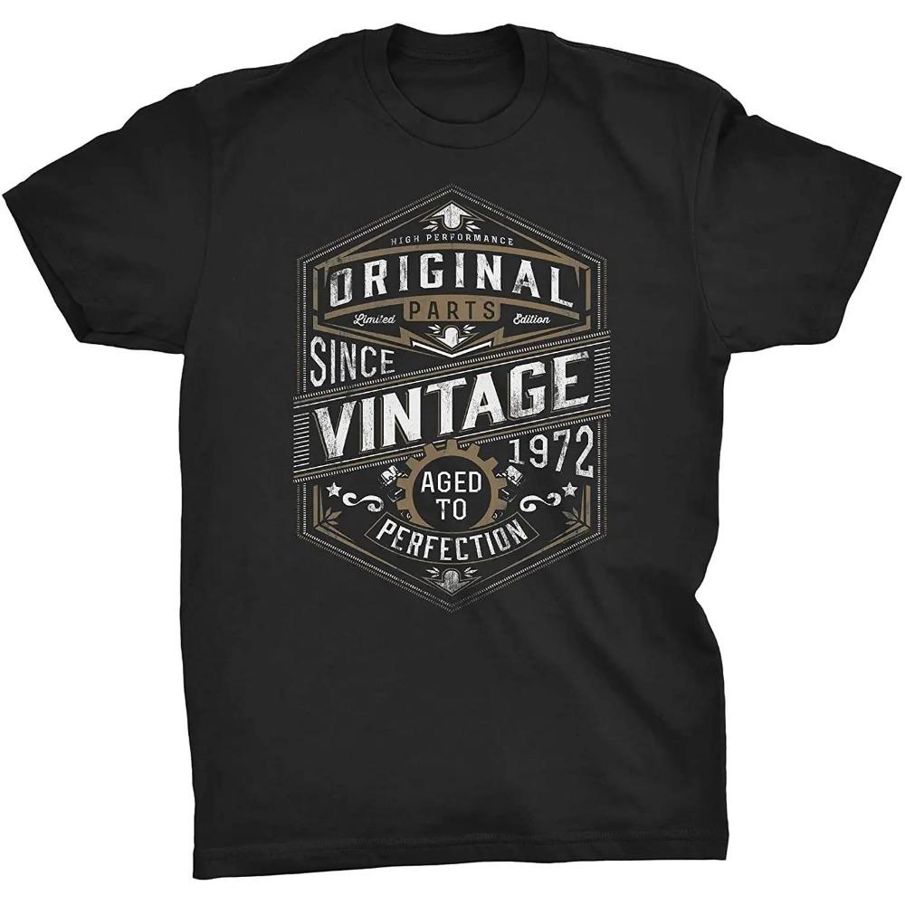 

Подарочная рубашка на 50-летие для мужчин - винтаж 1972 года, выдержанная до совершенства - подарок на 50-летие XXXXXL чёрный