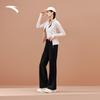 Anta Women's Water-Repellent Slim-Fit Flare Commuter Pants