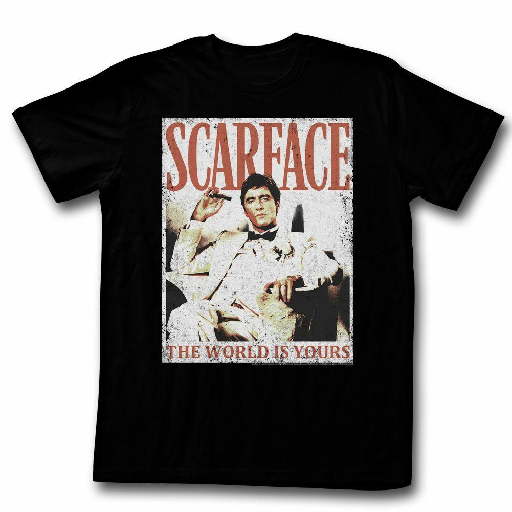 Scarface More Da World Black T-Shirt XXXL