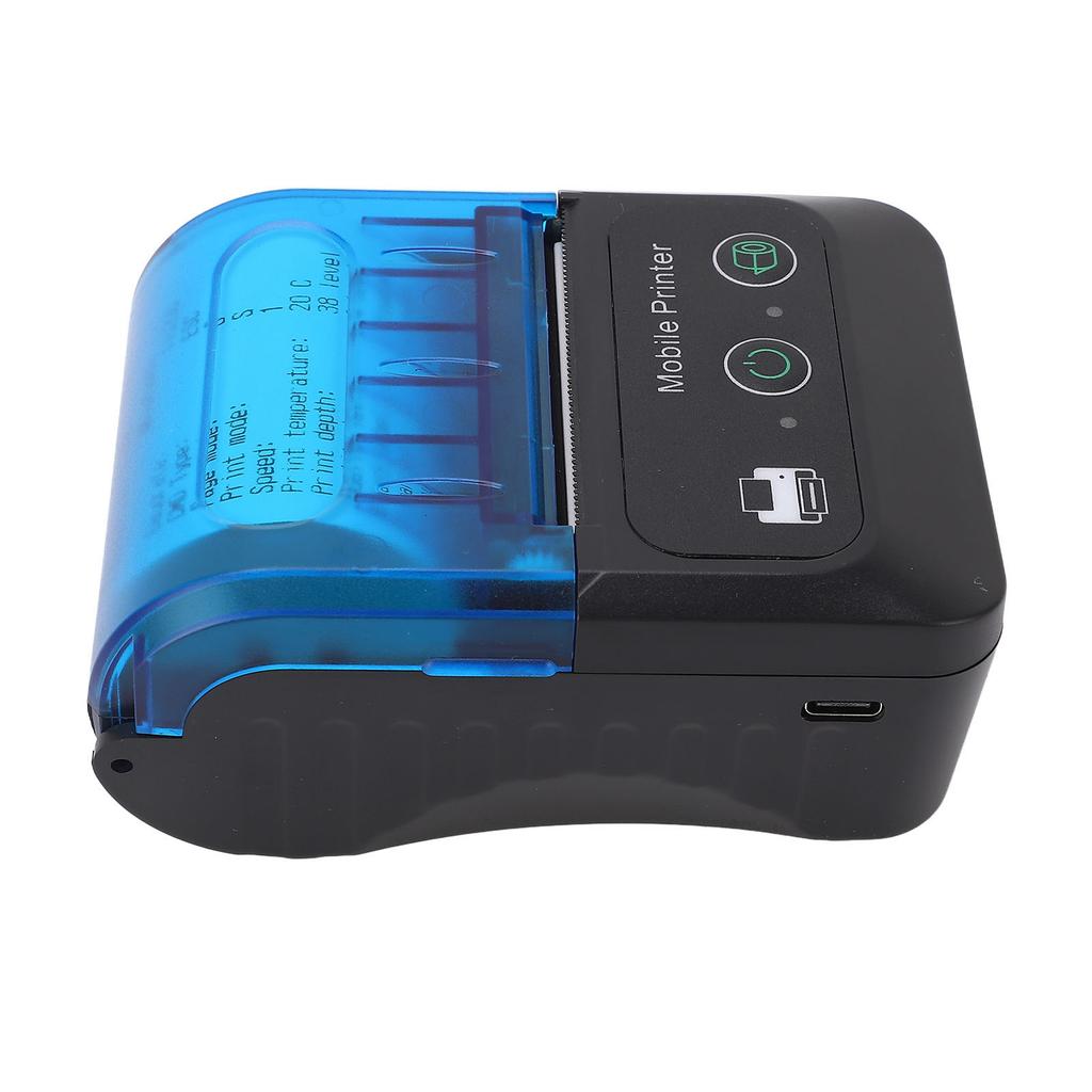 Thermal Printer 2in Thermal Label Printer Machine 203DPI 80mm S 58mm Width for Home