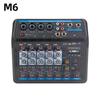 50W 48V 4/6 Channels Audio Mixer Sound Mixing Console bluetooth USB Record Computer Playback Phantom Power Delay Repaeat Effect