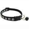 Cat Collar with Bell Necklace for Cat Strap Kitten Collar Armrests for Pets Breakaway Collar Anti-strangling Cat Necklace