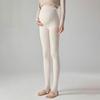 Leggings molletonnés de maternité: Coton Rayé, Collants de Soutien pour Printemps/Automne