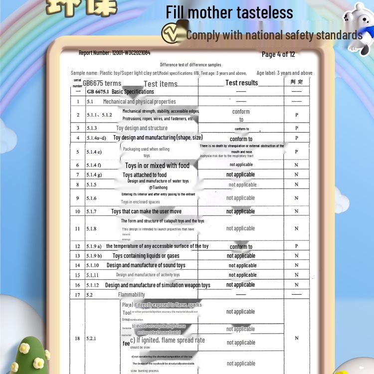 36-Color Clay Set for Kids - Multicolored Plasticine for Kindergarten and Primary School Projects