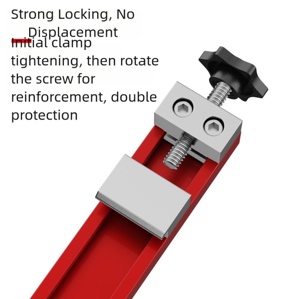 Precision Aluminium Alloy Cutting Machine Guide Rail with Adjustable Track and Dual Latch Mechanism for Stable Woodworking Cuts