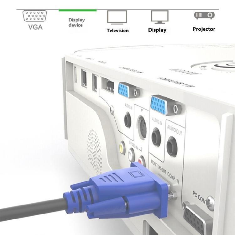 Type C To VGA Aluminum Adapter 1080P Output Stable Signal Transfer Projection Converter Perfect for Monitors Tablets