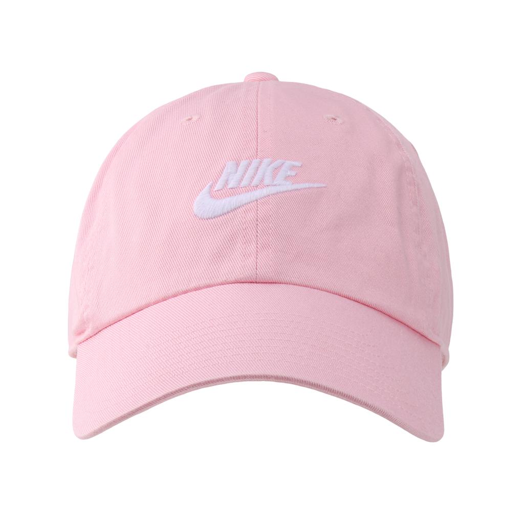 Nike Letter Logo Cotton Baseball Cap Unisex Hats Pink FB5368690