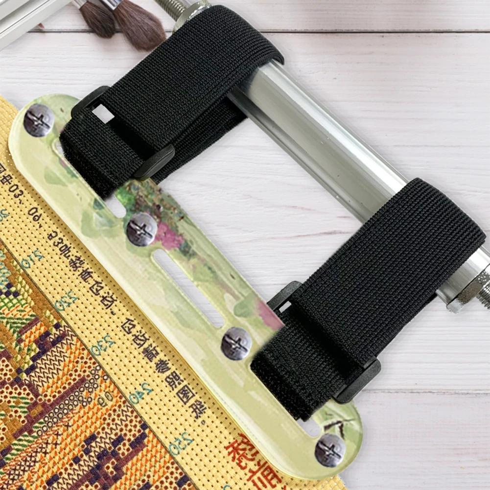 Acrylic Cross Stitch Side Tension Clips for Canvas Cross-Stitch Sewing Display Frame with Bandage Stretch Tool Screw Screwdriver
