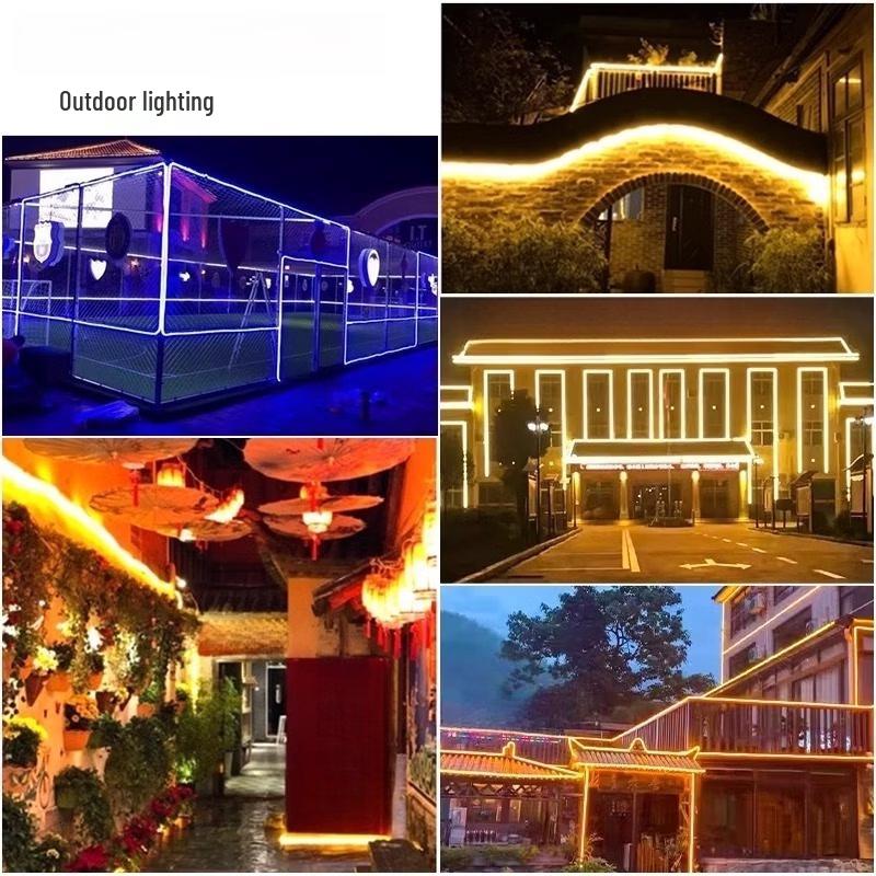 OEING 220V Flexible LED Strip Tee Connector