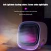 Portable Design Spray Fan Desktop Size Humidification Fan Household Item Electric Fan  Desk Place