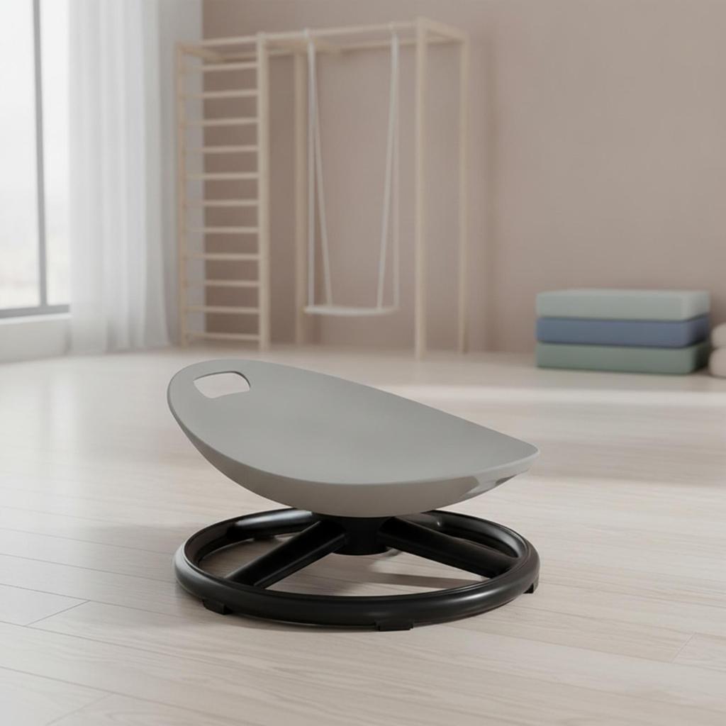 360° Rotation Rotating Chair | with Metal Base, sensory