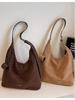 Korean Style Retro Tote Bag - Autumn/Winter Large Capacity Versatile Shoulder Bag