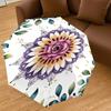 1 Stück Blumiges Mandala Automatisches Öffnen/Schließen Regenschirm Kompakter Faltregenschirm mit 8-Speichen-Gestell für Damen/Herren, Elegant Geburtstag1286S