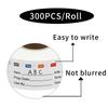 Kitchen Date Food Sticker Label Stationery Sticker 300Pcs/Roll Snacks Candy Storage Expiration Date Label Self-Adhesive Sticker