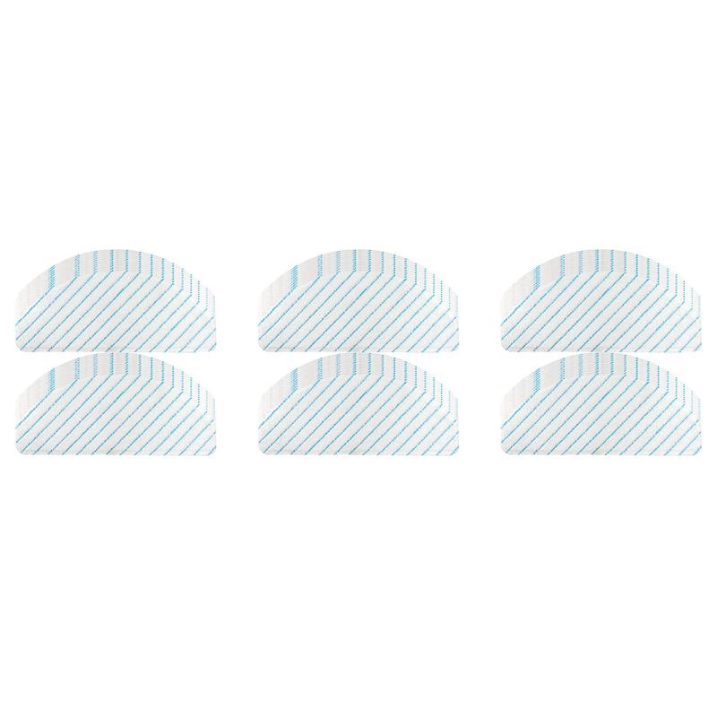 

A65T-60Pcs Mop Cloths Mop Pads For ECOVACS DEEBOT OZMO T8 AIVI T8 Max N8 N8pro N8pro+ T9 Power Max Vacuum Cleaner Accessories