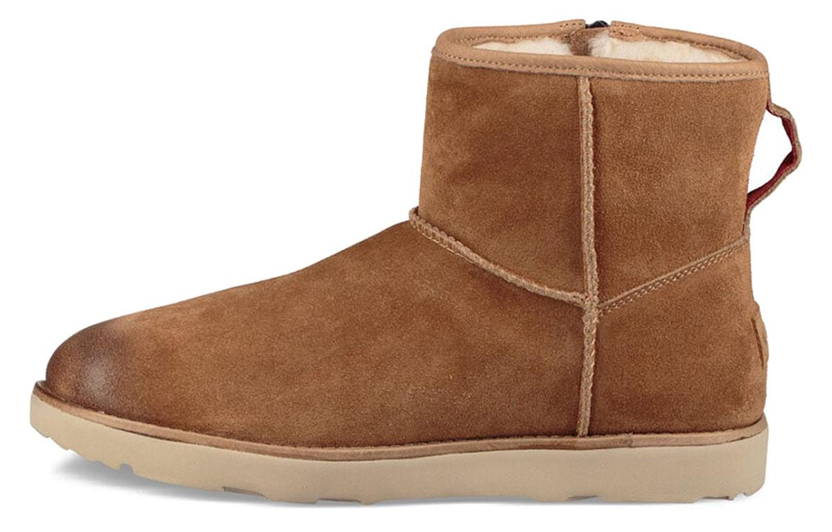 UGG Classic Mini Zip Waterproof Brown 1018453-CHE 43
