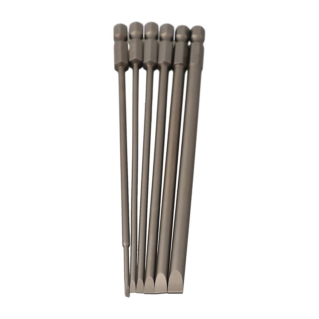 Alloy Steel Hand Drill Slotted Screwdriver Bits Set