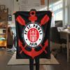 St. Pauli poster  FlAannel Blanket, High quality Comfortable for All Seasons, Home Decor, Warmth and Comfort