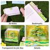 New Arrival Treehouse 3D Paper Craft Weekly Calendar 2026 Unique Design Promotional Loose Leaf Memo Pad 238 Pages Desk Gift