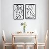 Metal Wall Hangings Pendants Create Stylishs Atmospheres for Bedroom Decors