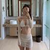 Ins Korean Internet Celebrity Swimsuit Female Sexy Split Bikini Small Breasts Hot Spring Vacation Swimsuit
