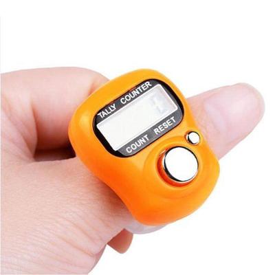 Contatore elettronico di conteggio delle dita della mano con schermo LCD a cifre digitali da 1 pz per timer da golf