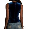 2026 Spring/Summer Women's Button Sexy Sleeveless Vest Tank Top