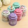 Vintage Palace Iron Storage Can Candy Cosmetics Storage Box Metal Can Tea Coffee Sugar Storage Jars High-quality Gift Tea Box