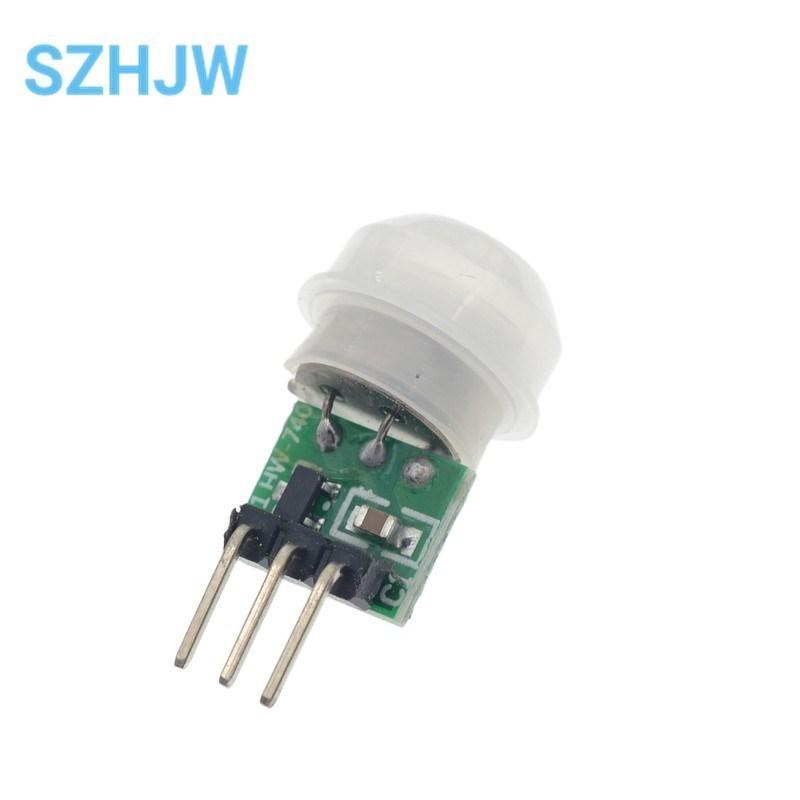HC-SR501 HC-SR505 AM312 Justierbarer IR Pyroelektrischer Infrarot Mini PIR Modul Bewegungssensor Detektor Modul Halterung Für Arduino