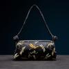 Retro Embroidery Satin Silk Handbags Flower Storage Bags Silk Embroidered Women Bag Fashion Matching Bride Women Handbag