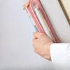 Astuccio trasparente a rete piatto da appendere astuccio di alta qualità estetica per studenti uomini e donne borsa porta cancelleria stile americano