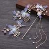 Ancient Style Hanfu Headdress Tassel Hairpin Set - Fairy-Inspired Chinese Costume Hair Accessories for Women