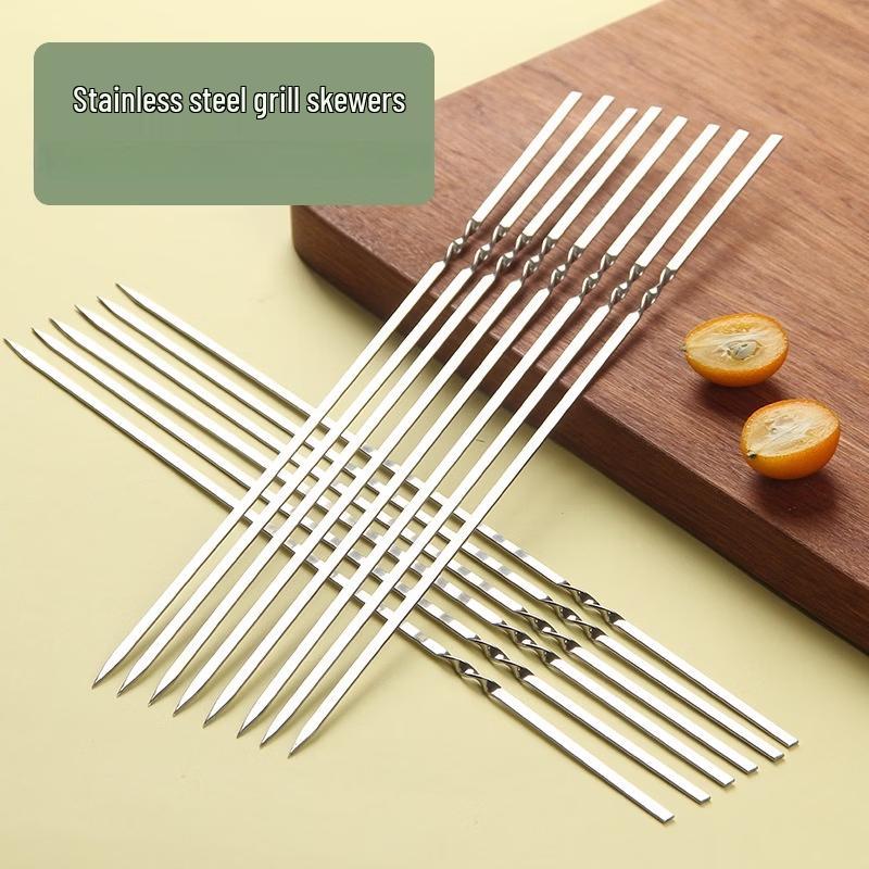 oeny Stainless Steel BBQ Skewers
