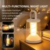 Dual-Function Light Source TPYC Rechargeable Camping Lamp Two-In-One Outdoor Atmosphere Tent Light Camping Night Light