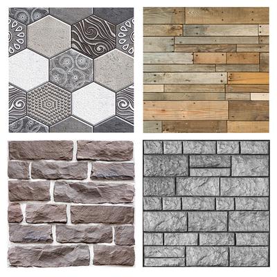 Self-Adhesive Photo Wallpaper Brick Effect Wall Tattoo Stone living room Adhesive Film 3d