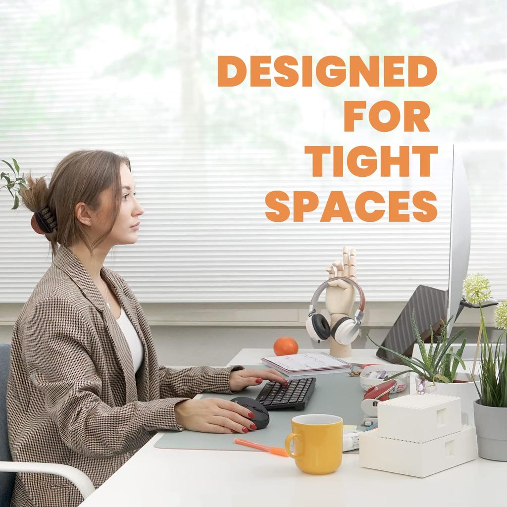 Perixx Wireless Backlit Keyboard Tenkeyless Mini Keyboard Rechargeable USB Receiver Pantograph Keys White Backlight PERIBOARD-732BTC 2.4G - -