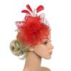 Wedding Feather Headpiece & Gloves Set Cocktail Tea Party Headband  for Women Girls