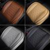 PU Leather Car Seat Cover Protector Waterproof 3D Wrapped Front Seat Cushion Interior Seat Mat Auto Accessories
