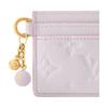 Louis Vuitton Monogram Leather Card Holder Women Accessories Lavender M29250