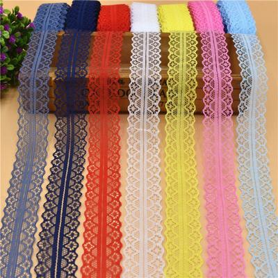 10 meter blondebånd Tape trim stoff DIY brodert nett blonder for sying dekorasjon blonde stoff