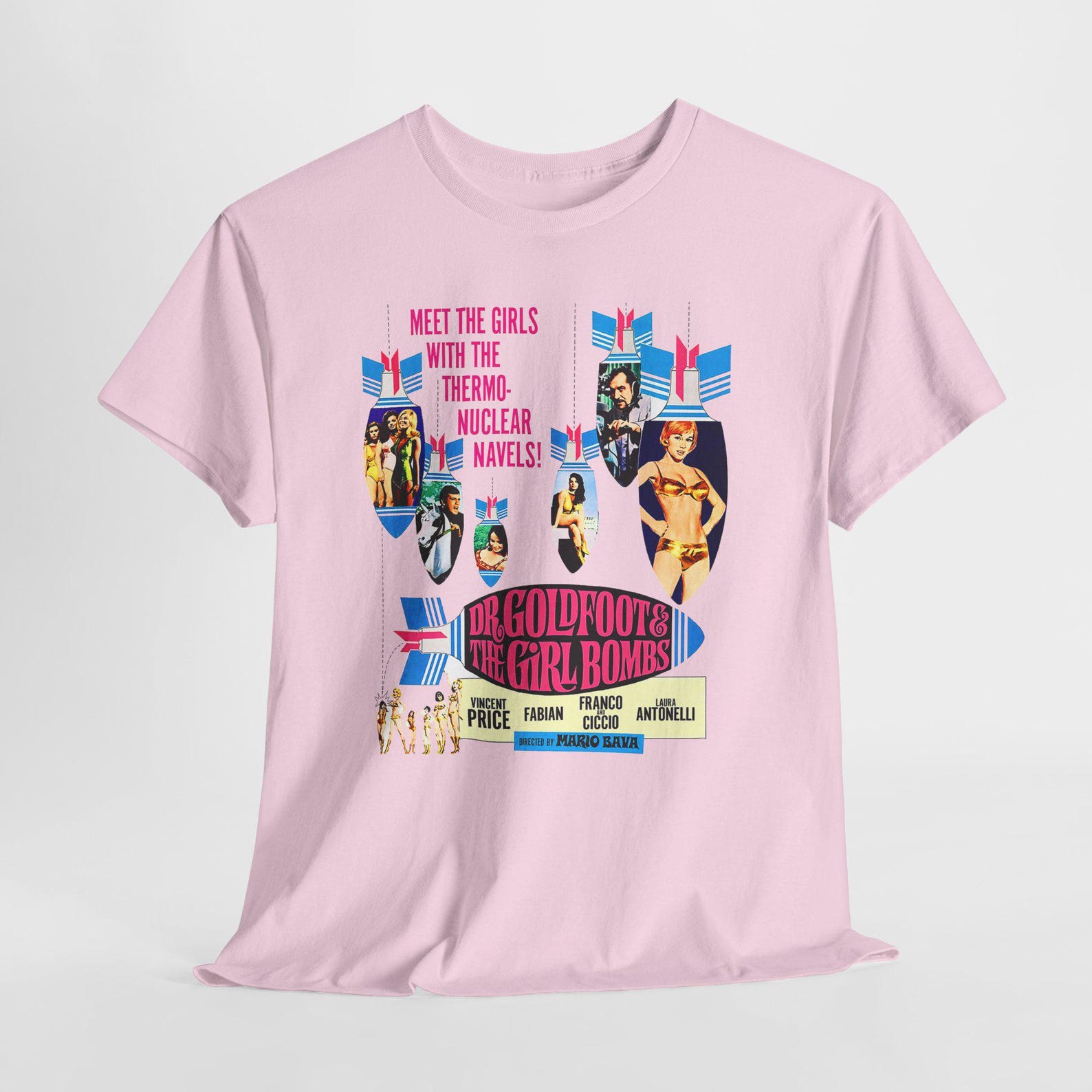 Retro Movie Fan Tee, Dr GoldfooT-Shirt, Vintage Film Lover Gift, Cult Classic T-Shirt, 60s Cinema Top, Unisex Heavy Cotton Tee 2XL