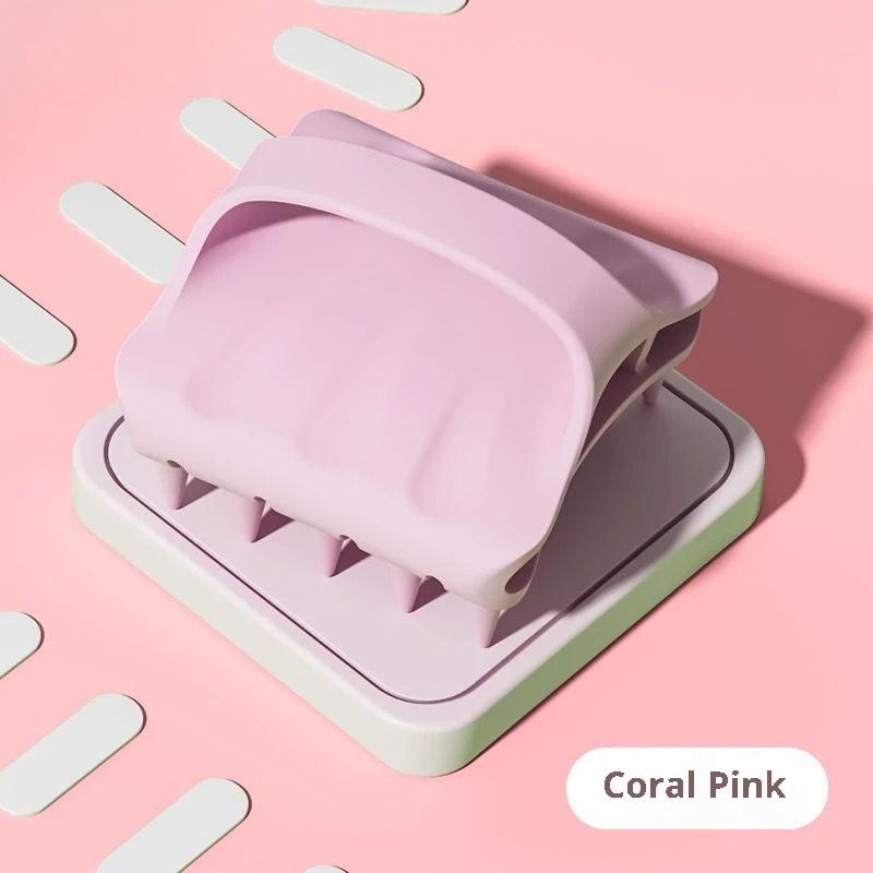 Shampoo Brush Head Scalp Massage Comb With Handle Hair Washing Comb Body Massage Brush Bath Shower Brush Salon Hairdressing Tool